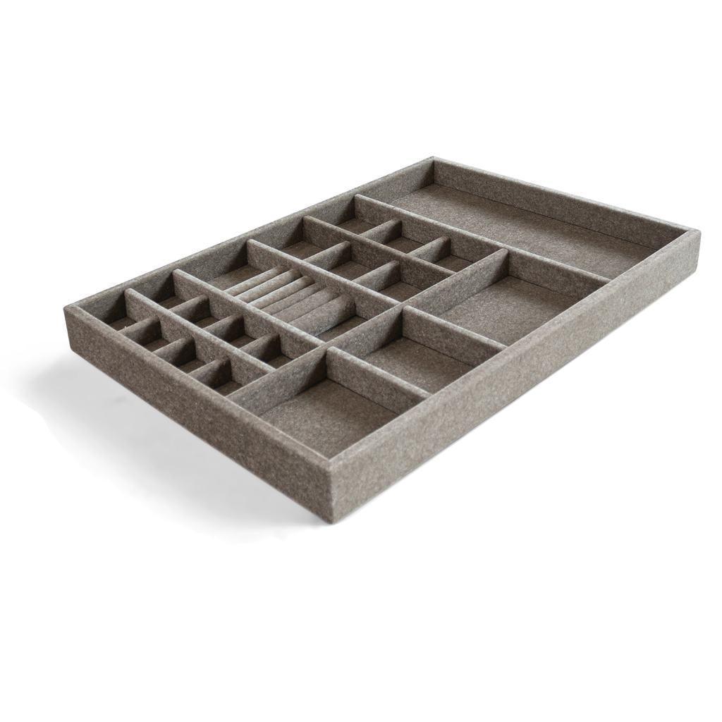 Custom Jewelry Drawer Organizer ,wood & Velvet or Ultra suede Custom Jewelry Drawer Organizer ,wood & Velvet or Ultra suede